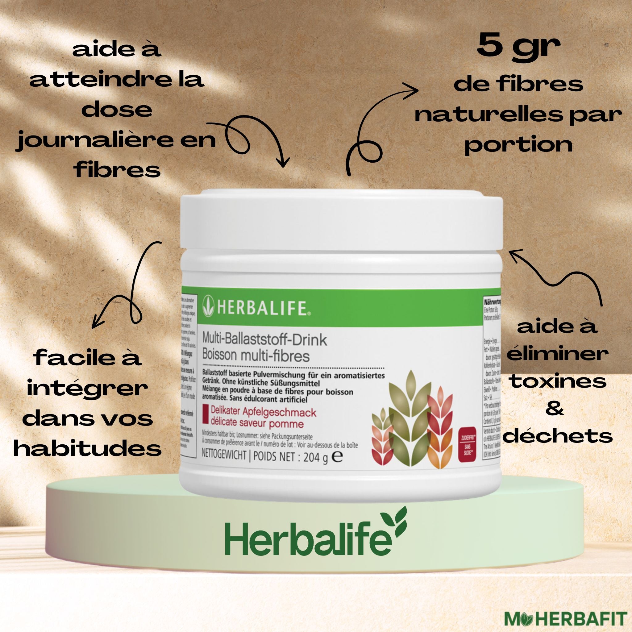 Herbalife Boisson multifibres Myherbafit — free download