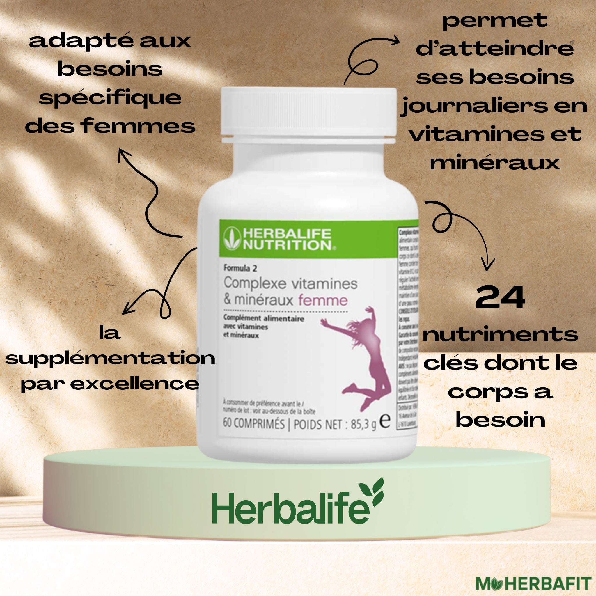 Herbalife Formula 2 Complexe vitamines & minéraux femme Myherbafit — free download