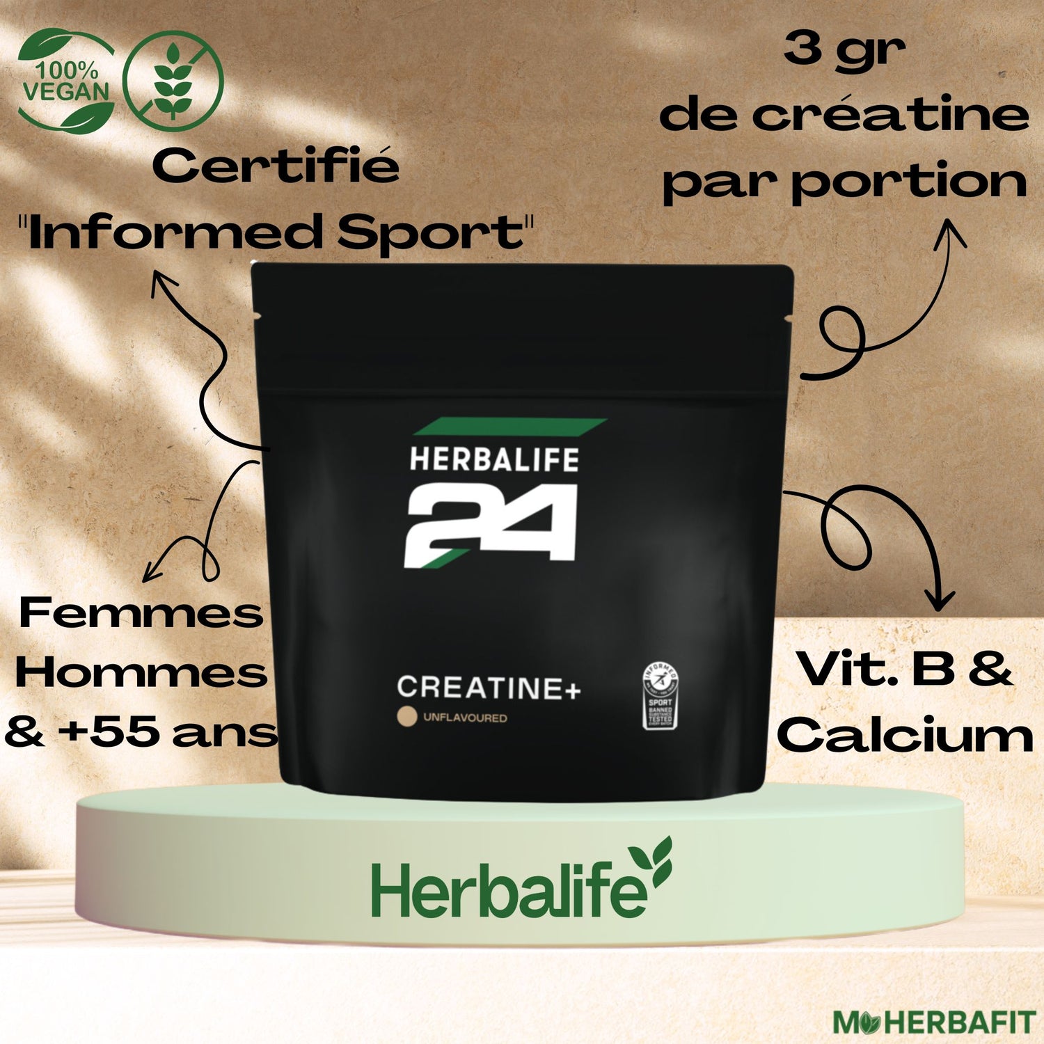 Creatine+ Herbalife 24