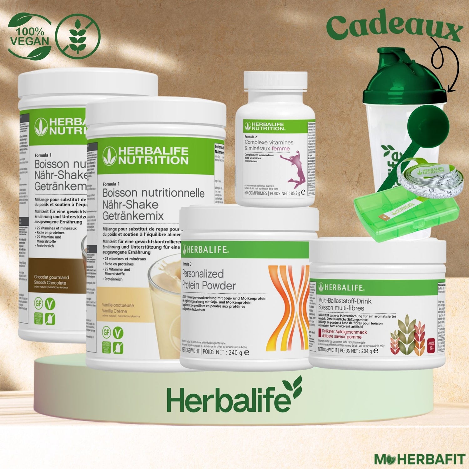 ✅ Programme Herbalife 1 – « Starter Fit Herbalife » (Shaker + Accessoires Offerts)