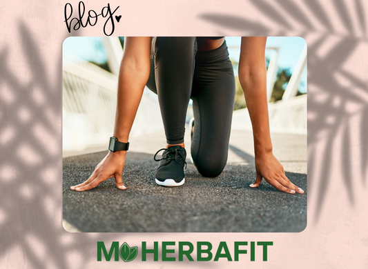 femme se prépare à courir