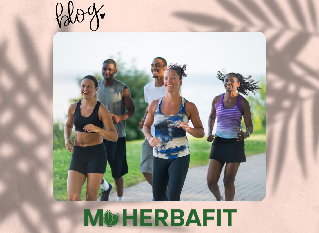 Heralife MyHerbaFit groupe d'amis qui font du running