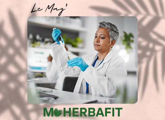 Scientifique Herbalife qui analyse les produits